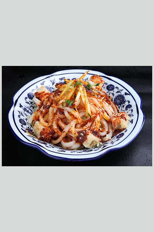 涼皮美食圖片
