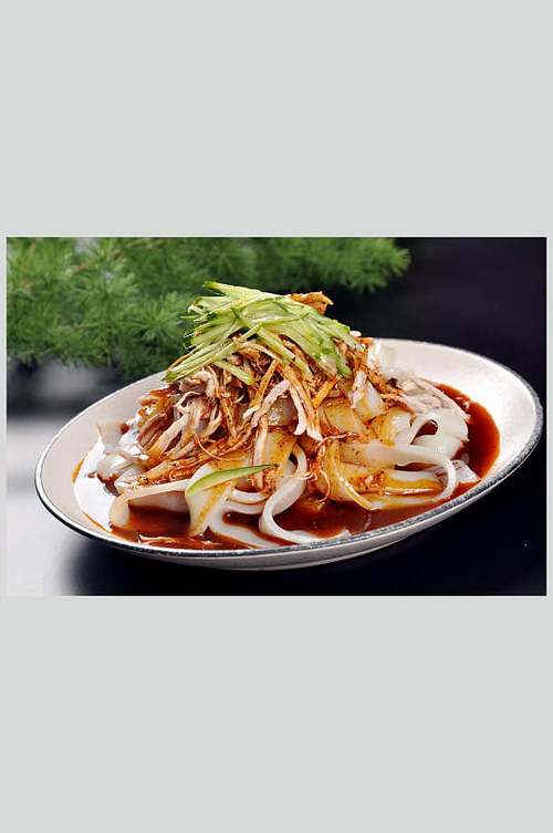 涼皮美食圖片